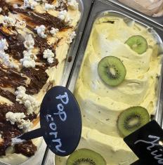 Kiwi, Pattogatott kukorica